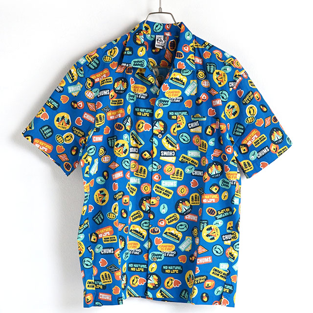 チャムス CHUMS チャムロハシャツ メンズ CH02-1105 SS22 M Chumloha Shirt トップス 半袖 アロハシャツ｜mischief｜03