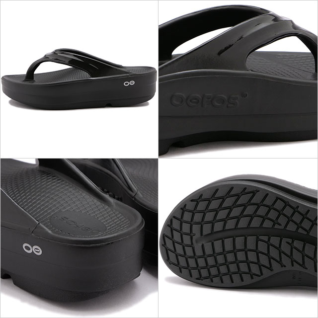 6か月保証 ウーフォス OOFOS リカバリーサンダル ウーメガ ウーララ ウィメンズ 2000440050211 OOmega OOlala Women's レディース Black 正規取扱店 | OOFOS | 02