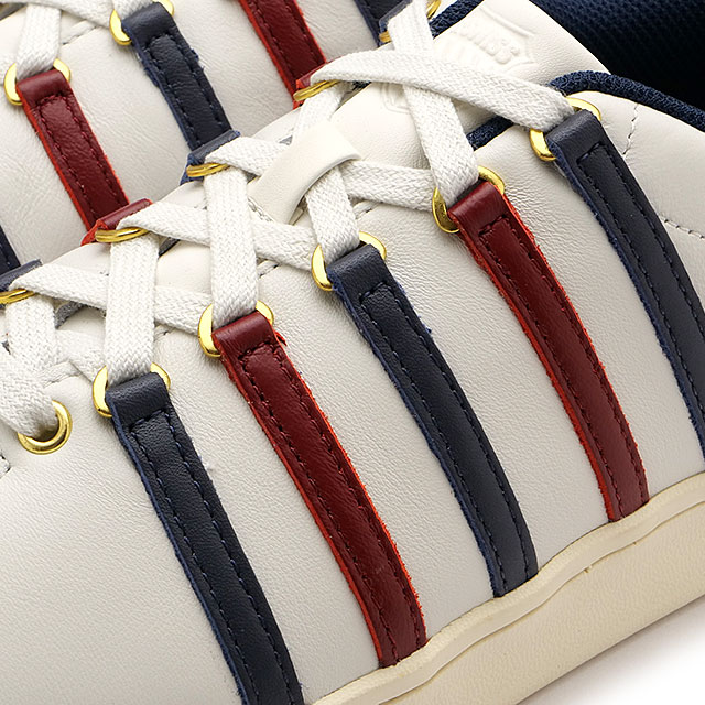 k様 大きいサイズ メンズ K-SWISS (ケースイス) レザー ロゴライン