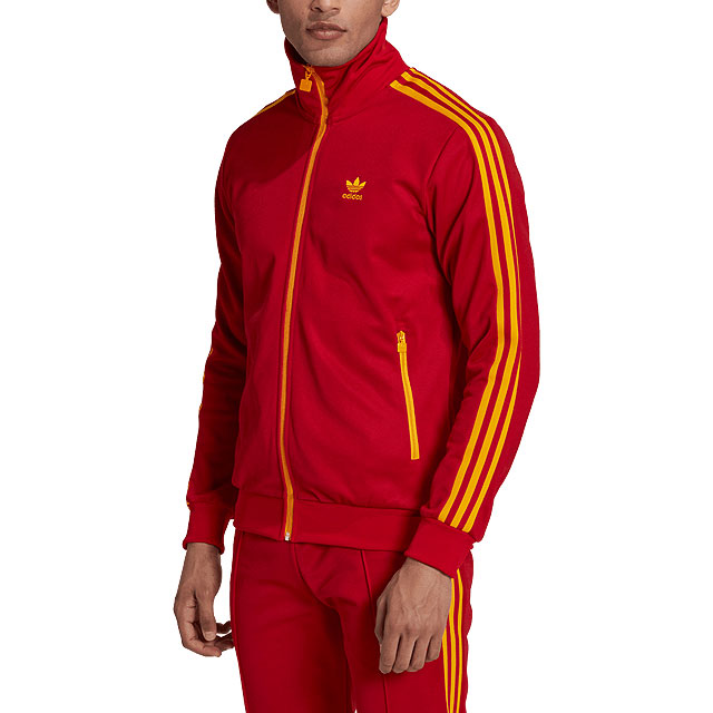 美品‼️adidas 希少❗️イングランド⭐️ジャージ オシャレなレッド✨ adidas（アディダス） オリジナルス adidas Originals メンズ FB