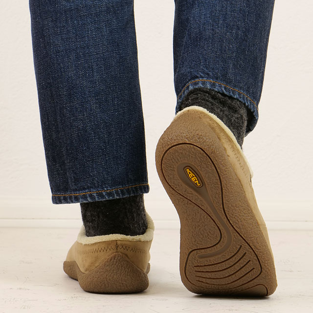 キーン KEEN レディース クロッグ ハウザー スリー スライド 1026649 W HOWSER III SLIDE ミュール キャンプ アウトドアシューズ Dark Earth Velour 正規取扱店 | KEEN | 07