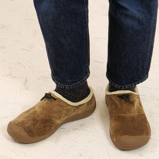 キーン KEEN レディース クロッグ ハウザー スリー スライド 1026649 W HOWSER III SLIDE ミュール キャンプ アウトドアシューズ Dark Earth Velour 正規取扱店 | KEEN | 08