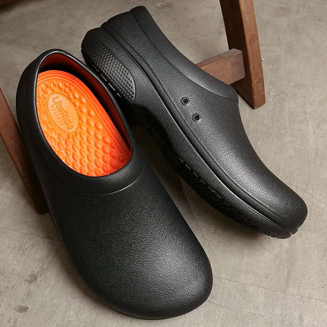 kanonページ 楽天市場】crocs ON THE CLOCK LITERIDE SLIP ON BLACK 207230
