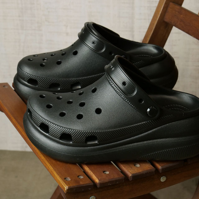 クロックス クラッシュ クロッグ / ブラック 207521-001 crocs クロックス CRUSH CLOG クラッシュ クロッグ 207521-001