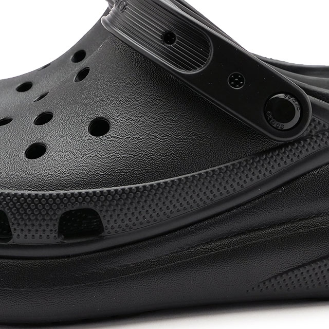 クロックス クラッシュ クロッグ / ブラック 207521-001 楽天市場】CROCS CRUSH CLOG BLACK 207521-001 クロックス