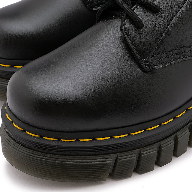 ドクターマーチン Dr.Martens レディース 8ホールブーツ オードリック 8アイレット 27149001 FW22 Audrick 8i Boot Black Nappa Lux 正規取扱店 | Dr.Martens | 03