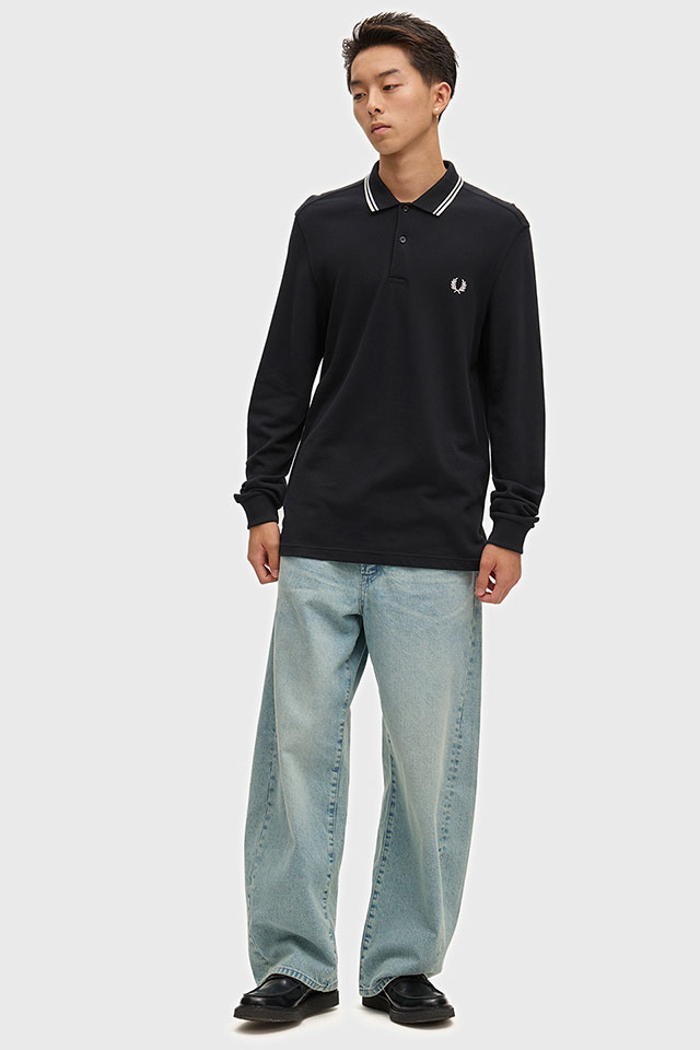 FRED PERRY（フレッドペリー） メンズ ロングスリーブ ツイン