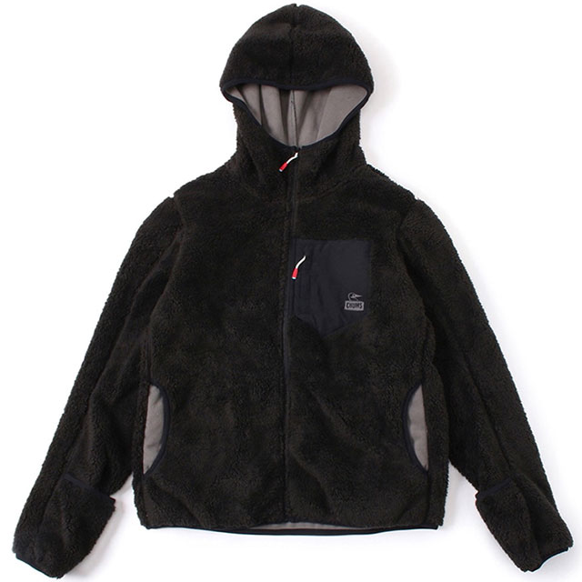 チャムス CHUMS メンズ ボンディングフリースジップパーカー CH04-1279 FW22 M Bonding Fleece Zip Parka アウター フーディー