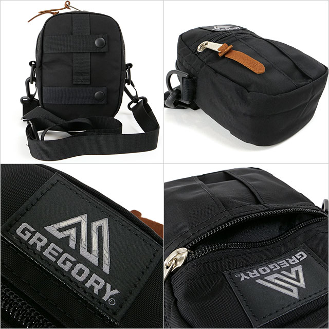グレゴリー GREGORY クイックポケットS 654691041 FW22 1.5L QUICKPOCKETSML メンズ・レディース アウトドア 縦型ショルダーポーチ バッグ ブラック 正規取扱店 | GREGORY | 02