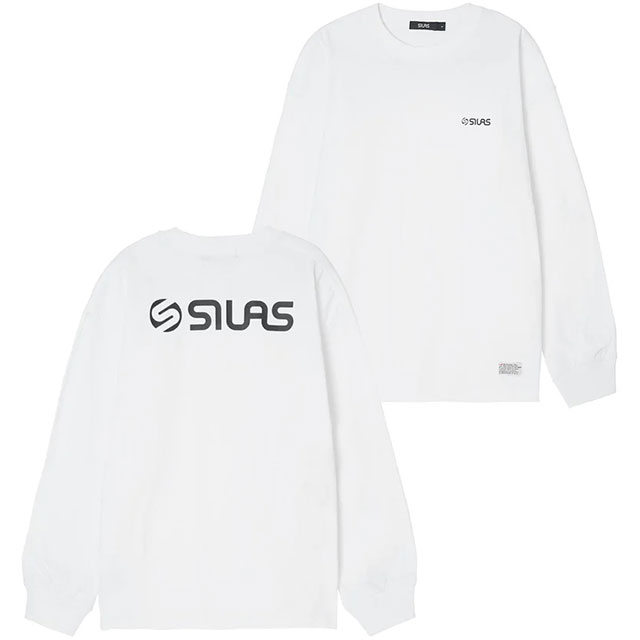 サイラス SILAS メンズ ベーシック オールドロゴロングスリーブTシャツ 110223011011 FW22 BASIC OLD LOGO L S  TEE トップス 長袖 クルーネック