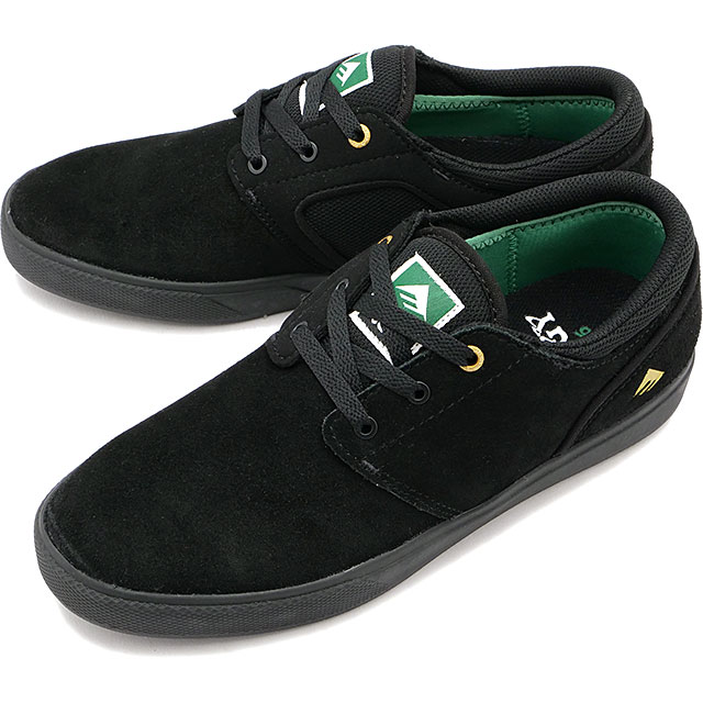 エメリカ EMERICA スニーカー フィギー G6 6102000135 SU23 FIGGY G6 ジャスティン・フェゲロア スケートボーディーングシューズ スケシュー BLACK BLACK | Emerica