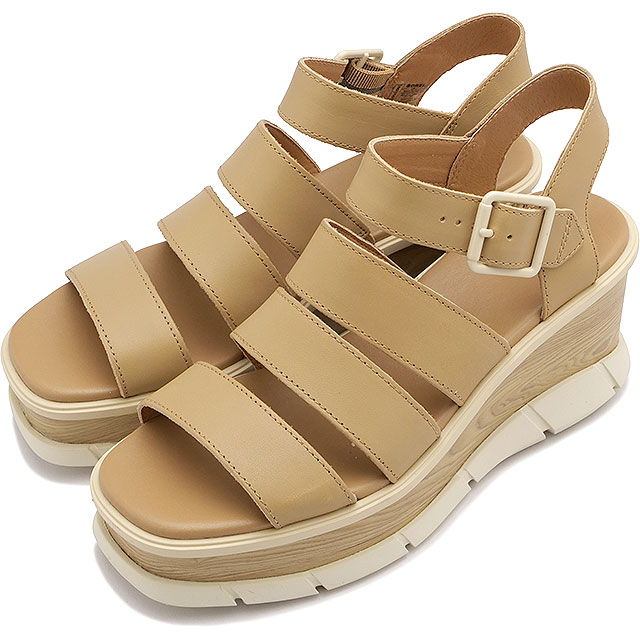 ソレル SOREL レディース サンダル ジョアニー3 アンクルストラップ NL4676-247 SS23 JOANIE III ANKLE STRAP 厚底サンダル ウェッジソール HONEST BEIGE CHALK