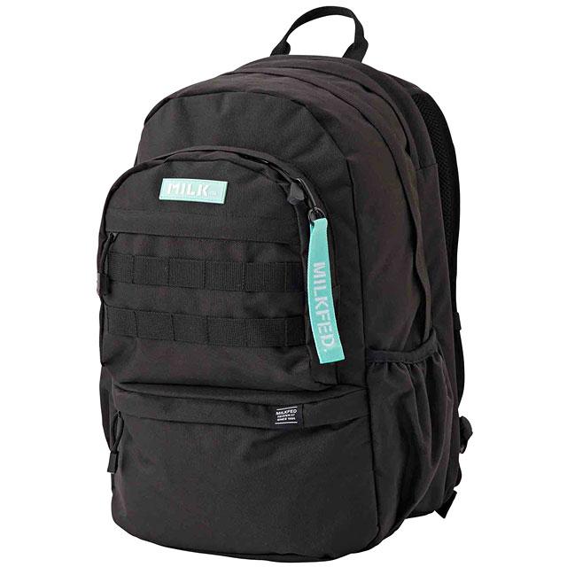 ミルクフェド MILKFED. リュック アクティブ モール バックパック 103224053007 FW22 26L ACTIVE MOLLE BACKPACK 鞄 デイパック 通学 スクールバッグ(9295円)