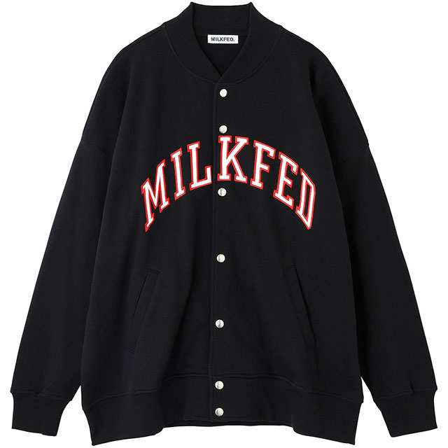 MILKFED. ミルクフェド ロゴ スウェット ジャケット MILKFED.（ミルクフェド） レディース ロゴ スウェットジャケット