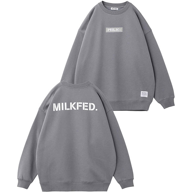 ミルクフェド MILKFED. レディース エンブロイデッド バー ビッグ