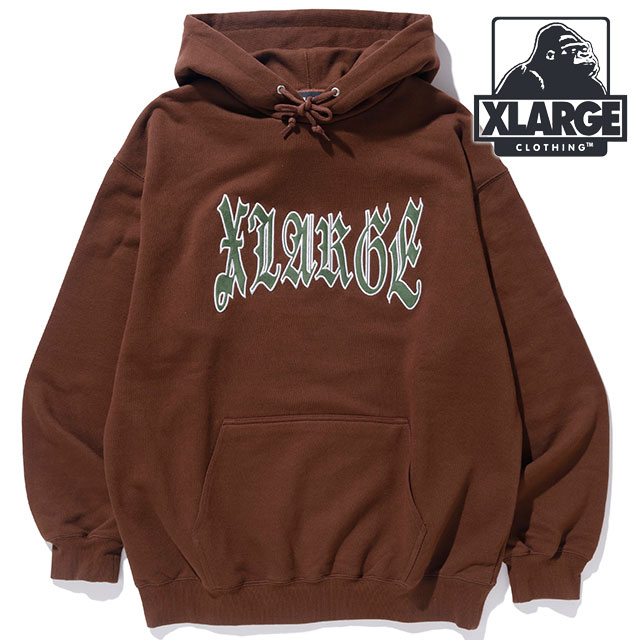 エクストララージ XLARGE メンズ ARCロゴ プルオーバーフーデッド