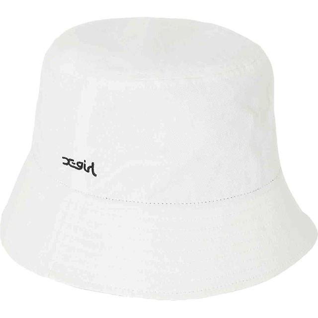 エックスガール X-girl レディース ベーシック バケットハット 105224051010 FW22 BASIC BUCKET HAT xgirl 帽子 フリーサイズ｜mischief｜02
