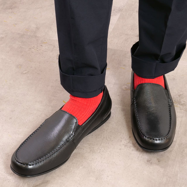 ロックポート ROCKPORT メンズ スリッポン マルコム スリップオン CJ2275W Malcom Slip On レザーシューズ カジュアル靴 Black 黒 ブラック系 正規取扱店 | ROCKPORT | 06