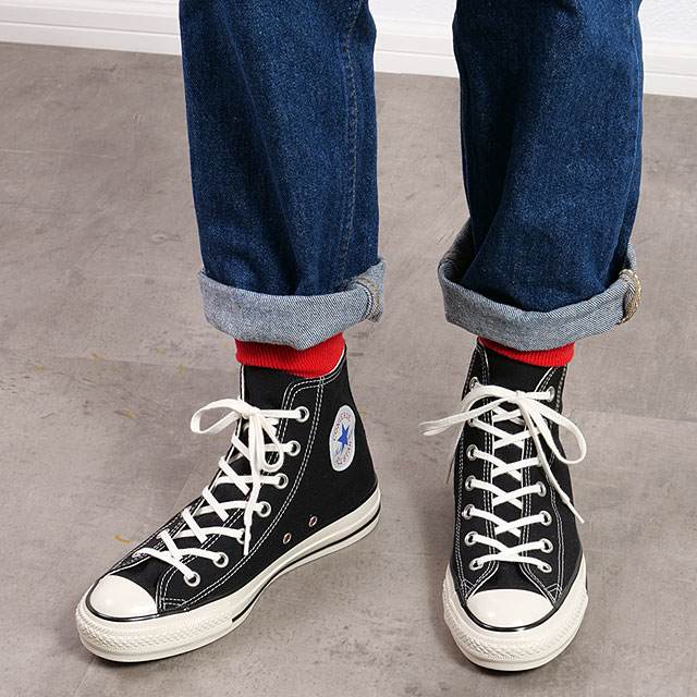 コンバース CONVERSE スニーカー オールスター US ハイカット 31308191 SS23 ALL STAR US HI メンズ・レディース ブラック 正規取扱店 | CONVERSE | 07