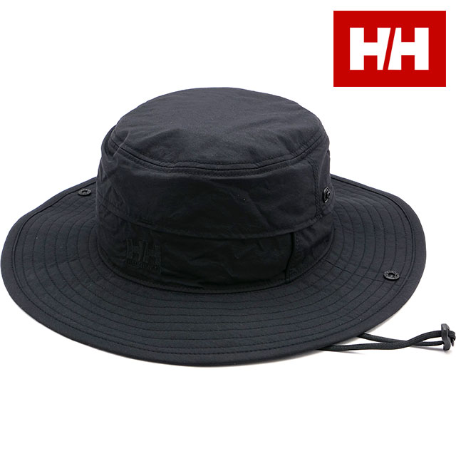 ヘリーハンセン HELLY HANSEN フィールダーハット HC92320-K SS23 Fielder Hat メンズ・レディース HH 帽子 撥水仕様 日よけ ブラック 正規取扱店 | HELLY HANSEN