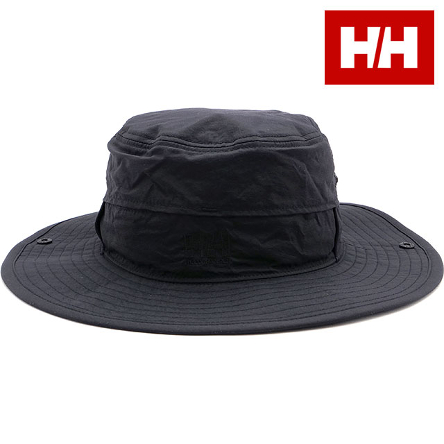 ヘリーハンセン HELLY HANSEN フィールダーハット HC92320-K SS23 Fielder Hat メンズ・レディース HH 帽子 撥水仕様 日よけ ブラック 正規取扱店 | HELLY HANSEN | 01