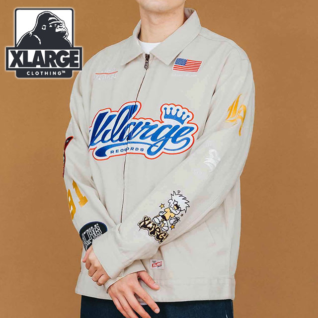 XLARGE（エクストラ ラージ） メンズ レコーズ ワークジャケット