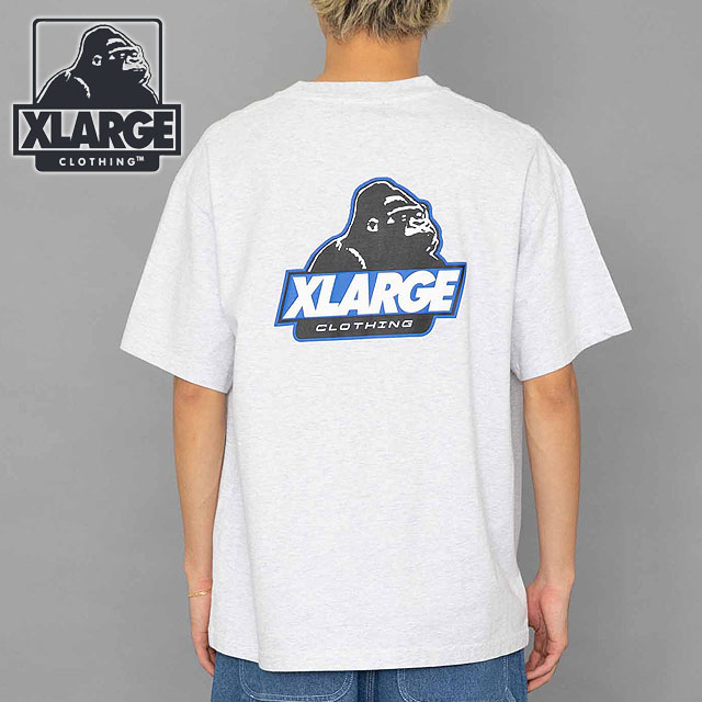 XLARGE バック オールドOGプリント 半袖Ｔシャツ デニムに合う◎ XLARGE / DRAWING OG S/S WORK SHIRT