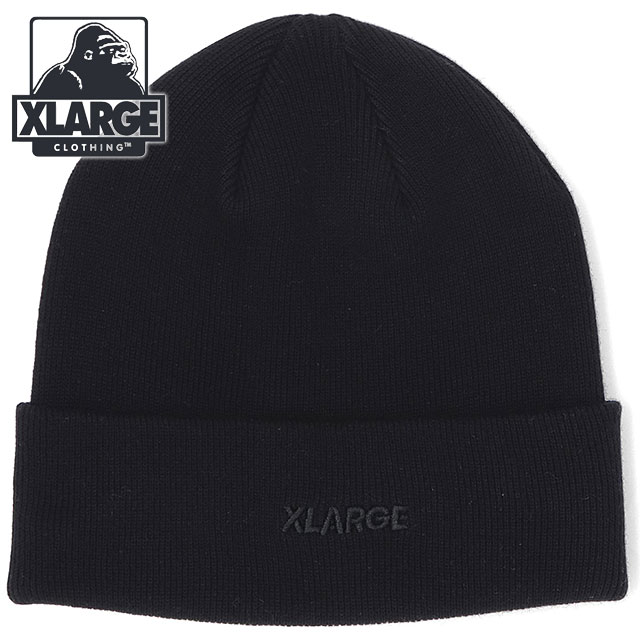帽子 XLARGE（エクストラ ラージ） スタンダードロゴ カフビーニー