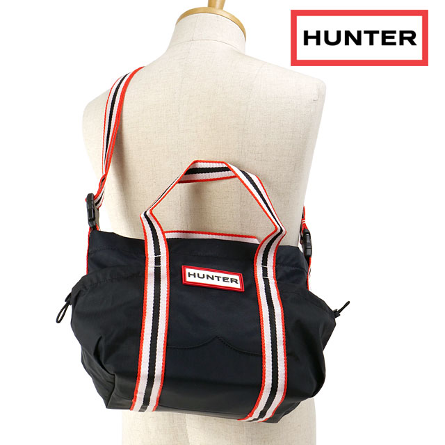 ハンター HUNTER パッチワーク ミニトート UBS1121ATR-BLK SS23 PATCHWORK MINI TOTE メンズ・レディース 鞄 トートバッグ black | HUNTER