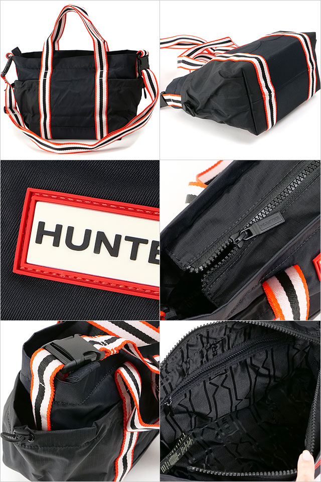 ハンター HUNTER パッチワーク ミニトート UBS1121ATR-BLK SS23 PATCHWORK MINI TOTE メンズ・レディース 鞄 トートバッグ black | HUNTER | 02