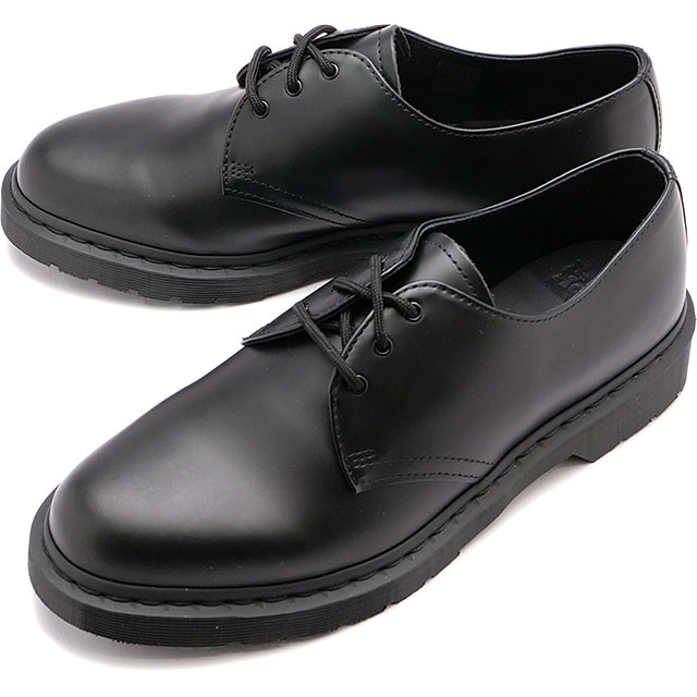 ドクターマーチン CORE 1461 MONO 3 EYELET SHOE BLACK 14345001 