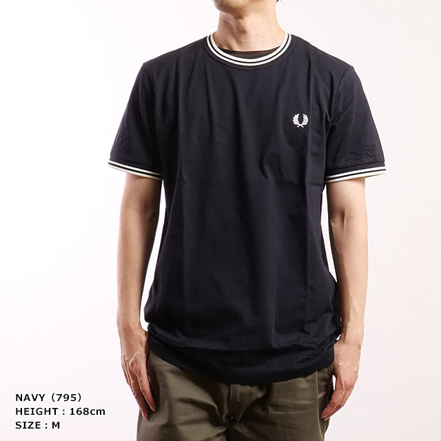 FRED PERRY メンズ半袖Tシャツ、カットソー｜トップス