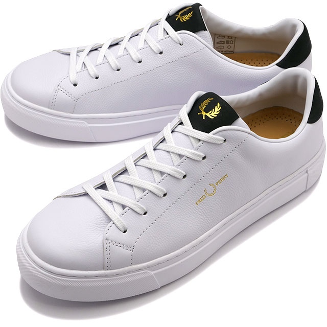 【FRED PERRY】 ホワイト B721 スニーカー B71 - Black / Gold | Men's Footwear | Boots, Loafers