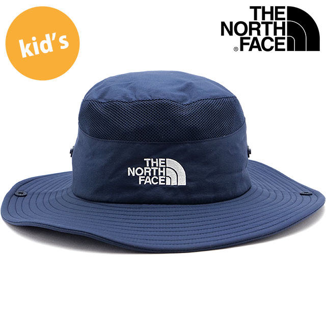 輝い輝いザ ノースフェイス THE NORTH FACE キッズサンシールドハット NNJ02316-UN SS23 Kids' Sunshield  Hat 男の子・女の子 TNF 子供用 帽子 アーバンネイビー 子ども用ファッション小物