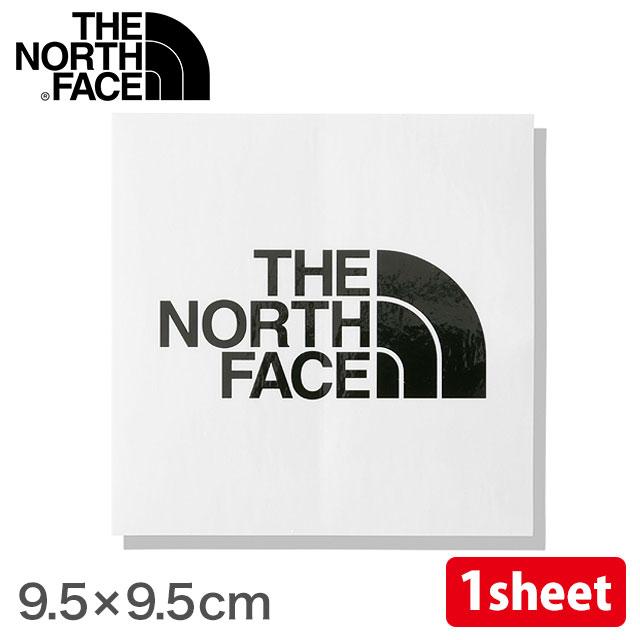 ザ ノースフェイス THE NORTH FACE TNF スクエアロゴステッカー NN32349-W SS23 TNF Square Logo Sticker キャンプ アウトドア 撥水 シール 車 ホワイト｜mischief