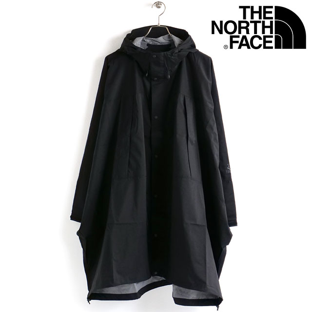 ザ ノースフェイス THE NORTH FACE タグアンポンチョ NP12330-K SS23 Taguan Poncho メンズ・レディース レインウェア ブラック｜mischief