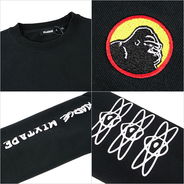 XLARGE（エクストラ ラージ） メンズ サウンズ クルーネックスウェット 