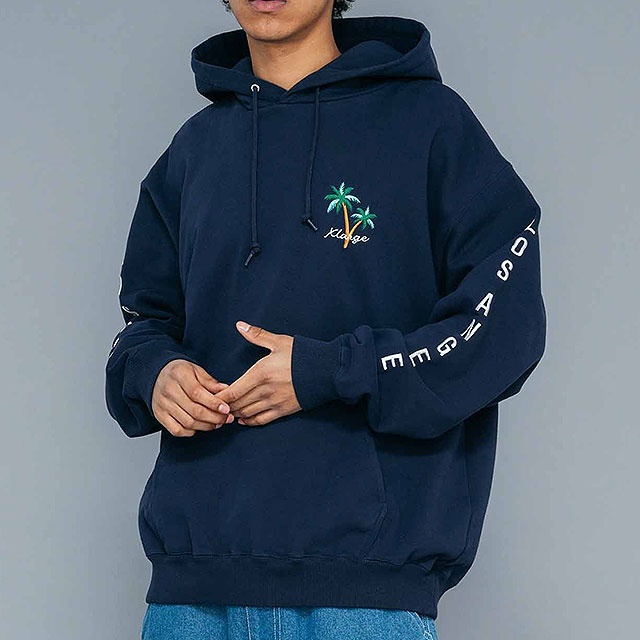 XLARGE エクストララージ メンズ フラッグギャル プルオーバー
