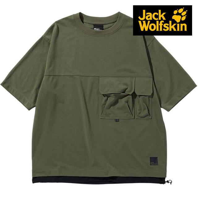 ジャックウルフスキン Jack Wolfskin メンズ タクティカル Tシャツ V2