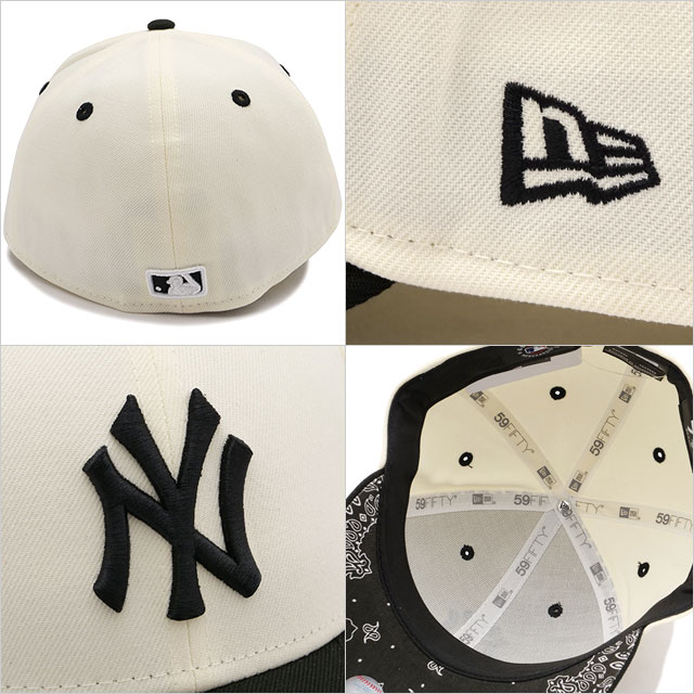 ニューエラ NEWERA キャップ ツートーンペイズリー ニューヨーク・ヤンキース 13515725 SS23 LP 59FIFTY メンズ・レディース  帽子 クロームホワイト ブラック : 10075454 : ミスチーフ - 通販 - Yahoo!ショッピング