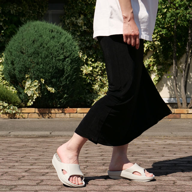 リグ rig リカバリーサンダル スライド2.0 RG0013GRS SS23 Slide 2.0 メンズ・レディース 疲労回復 厚底 スライドサンダル GRAY 灰 グレー系 正規取扱店 | rig | 06