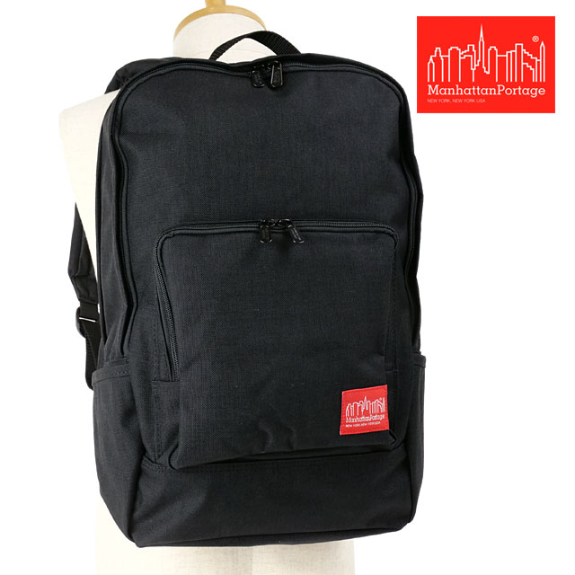 マンハッタンポーテージ Manhattan Portage ユニオンスクエア バックパック MP1231 Union Square Backpack 鞄 リュック デイパック 定番 Black 黒 ブラック系