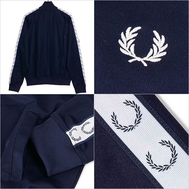 フレッドペリー FRED PERRY メンズ テープド トラックジャケット J4620