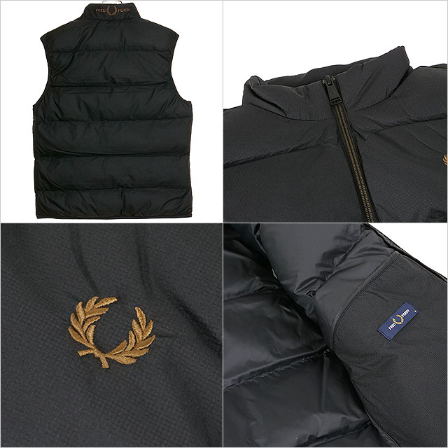 FRED PERRY（フレッドペリー） メンズ インシュレイテッド ジレ J4566