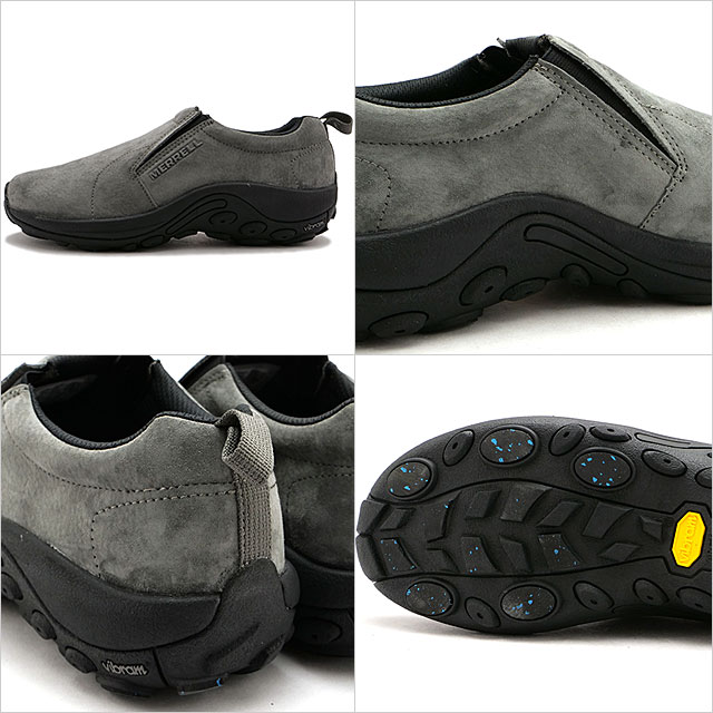 新品25300円☆メレル MERRELL スリッポン スニーカー 防水防滑 MERRELL（メレル） ジャングルモック スリッポン メンズ 黒 撥水 軽量