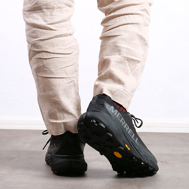 メレル MERRELL メンズ スニーカー アジリティー ピーク5 J068045 M AGILITY PEAK 5 靴 トレイルランニングシューズ BLACK BLACK 黒 ブラック系 正規取扱店 | MERRELL | 08