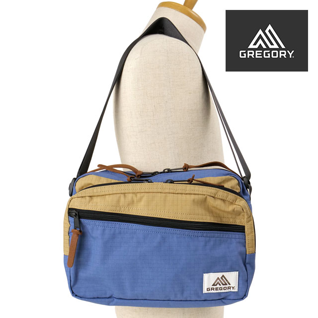 グレゴリー GREGORY ユーティリティーショルダーS 148183A199 FW23 7L UTILITY SHOULDER S 鞄 ショルダーバッグ パーカベージュ ブルー