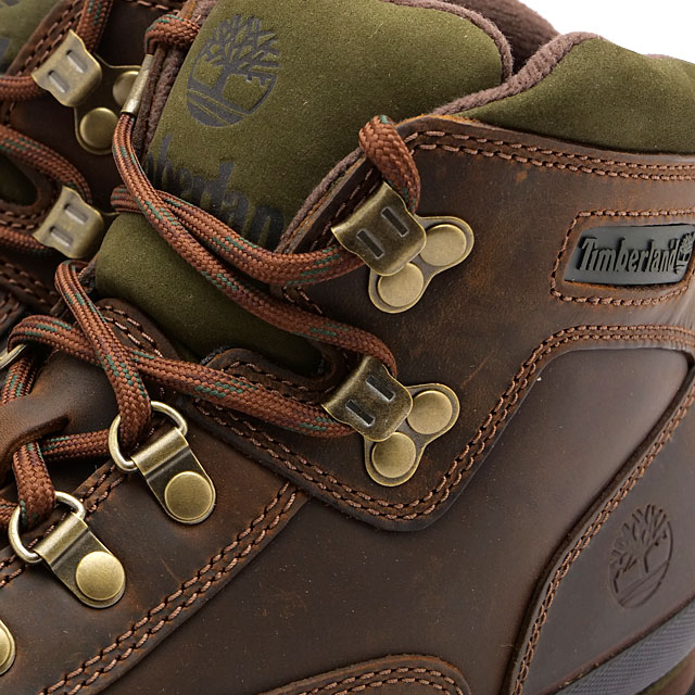 ティンバーランド Timberland メンズ ユーロハイカーレザー 95100 FW23 Euro Hiker Leather ハイキングブーツ フルグレイン ブラウン 正規取扱店 | Timberland | 03