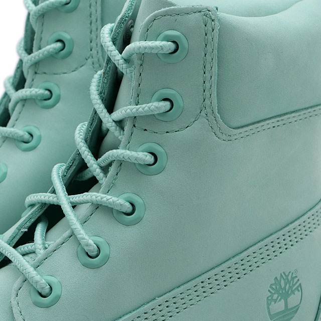 【Timberland】 ティンバーランド ブーツ 23cm 水色 ティンバーランド Timberland ブーツ 6インチ プレミアム レディース