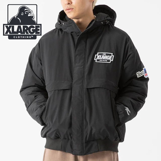 エクストララージ XLARGE メンズ ナイロン パファージャケット